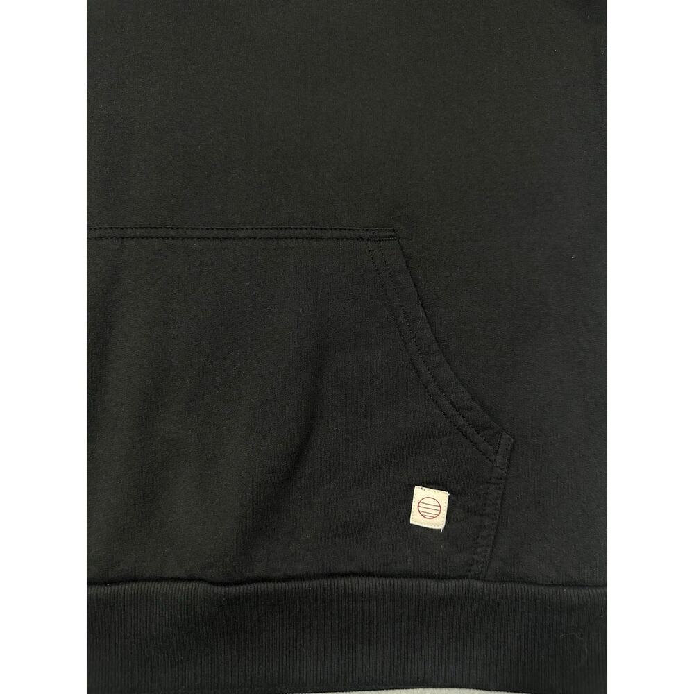 NWT Marine Layer x Contrary Pullover Hoodie Black Kangaroo Pocket Size M - Picture 9 of 14